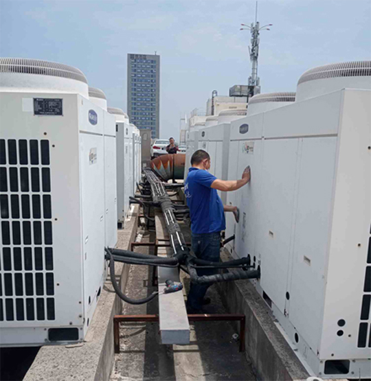 新郑中央空调制热和不制冷系统维修方法